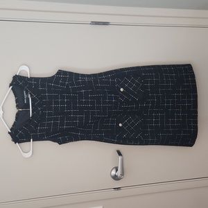 Karl Lagerfeld - Black Tweed Dress - Size 0